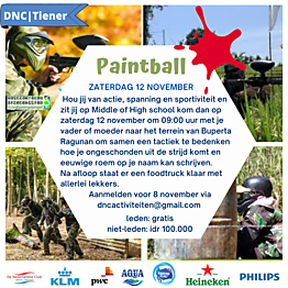 Tiener activiteit:  Paintball