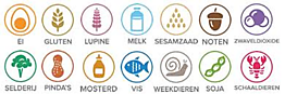 Voedselallergie of specifieke dieetwensen/ food allergy or special requirements Oranjebal